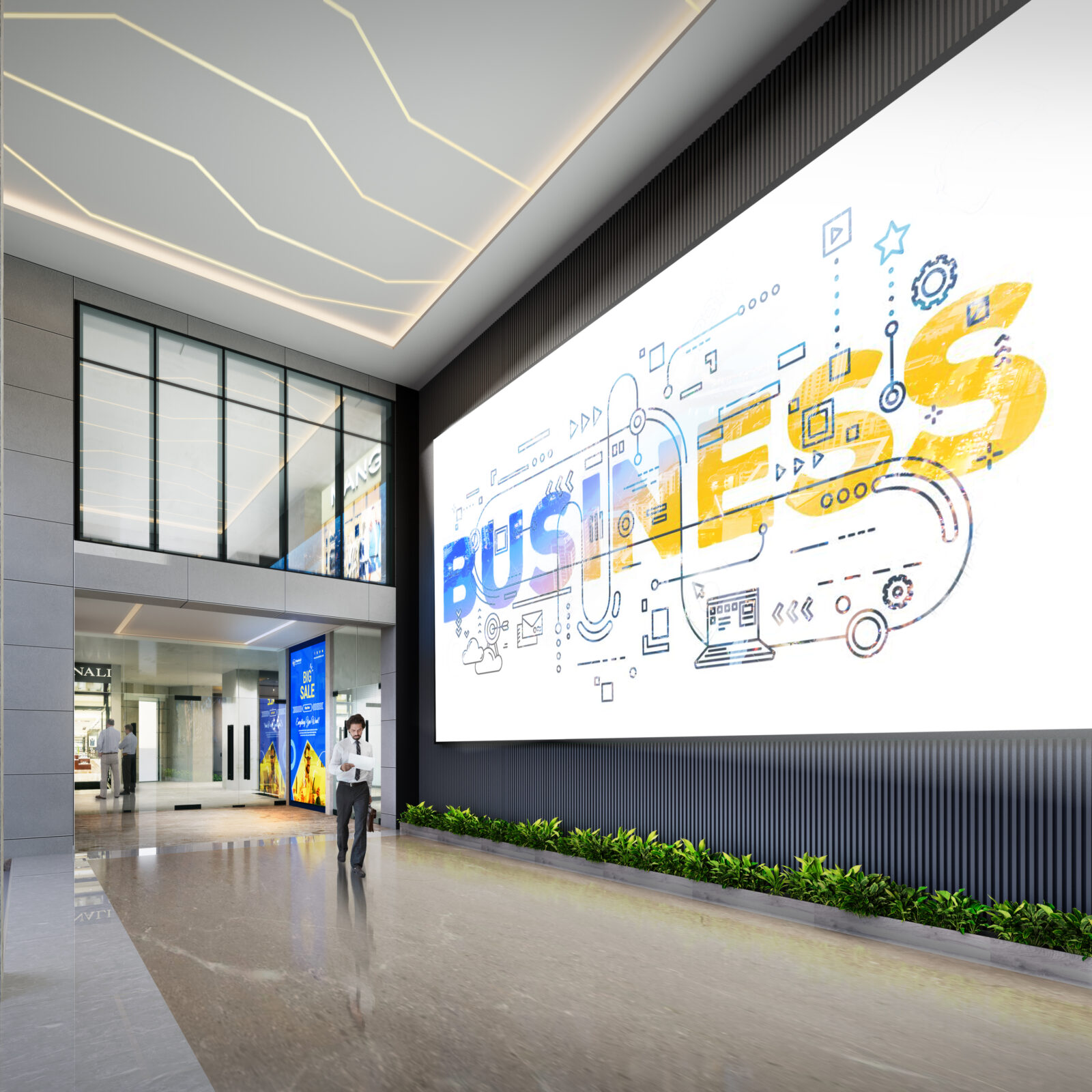 Enternce lobby B